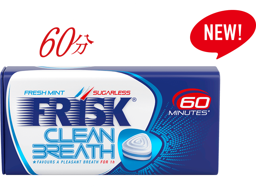 FRISK 60分息キレイ フリスク クリーンブレス