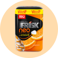 新商品「FRISK neo BOTTLE オレンジ」を全国にて発売開始。